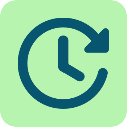 Time saving icon