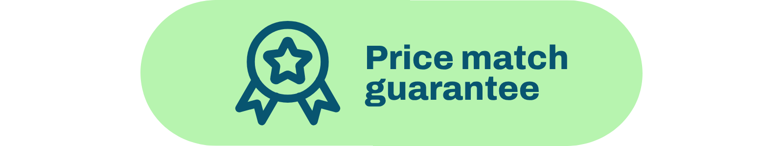 Price match guarantee